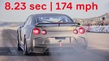  1 . 1 . Nissan GT-R Altechno A1 1/4 mile  8.2 sec.
: , 
: 12  2015