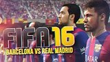  12 . 55 . FIFA 16 gameplay: Barcelona vs Real Madrid
: 
: 10  2015